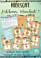 Vorschau - Spiele - Hierscht "Ech hunn... Wien huet...? Wuertschatzspill - Deckblatt