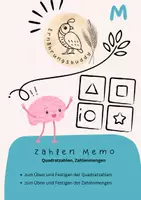 Vorschau - Spiele - Zahlen Memo - Deckblatt