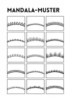 Vorschau - Arbeitsblätter - Mandala selber zeichnen, Grafik Projekt - Seite 3