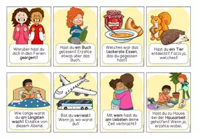 Vorschau - Arbeitsblätter - Feriengeschichte nach den Herbstferien schreiben - Seite 2