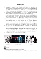 Vorschau - Stationenlernen - Musikgenres (Differenzierte Stationenarbeit) Jgst. 6-8 - Seite 1