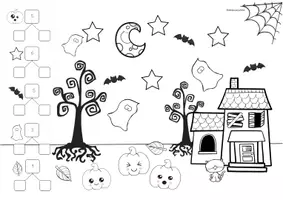 Voorbeeld - Halloweenpakket - Pagina 1