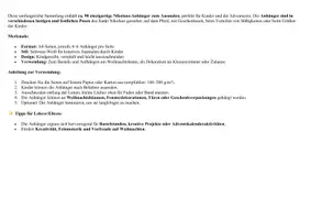Vorschau - Mal- und Bastelvorlagen - Nikolaus Baum-Anhänger zum Ausmalen - Seite 1