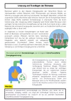 Vorschau - Arbeitsblätter - Biomasse: erneuerbare Energie & Biogas - Seite 1