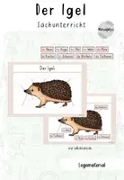 Vorschau - Merkblätter - Igel: Material - Deckblatt