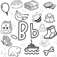Προεπισκόπηση - Φύλλα εργασίας - ABC Coloring Fun – Alphabet Coloring Pages for Kids - Σελίδα 3