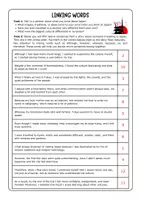 Vorschau - Spiele - Linking Words Worksheets and Battleship (Schiffe versenken) - Seite 2