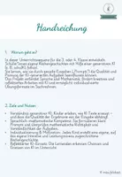 Vorschau - Unterrichtsreihen - Rechengeschichten prompten mit KI - Seite 1