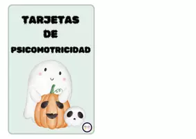 Vista previa - Tarjetas / Manipulativos - TARJETAS PSICOMOTRICIDAD MONSTRUOSA - página 3