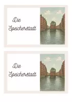 Vorschau - Arbeitsblätter - Fragenheft zur Speicherstadt mit verschiedenen Frageformaten - Seite 1