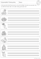 Vorschau - Stationenlernen - Schleichdiktat Weihnachten | Deutsch Grundschule | Differenziert | Lesetraining | Abschreiben - Seite 2