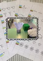anteprima - Materiale di supporto/inclusione - Cornicette sulle righe di 1ª e 2ª - Pagina di copertina