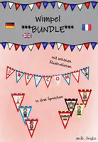 Vorschau - Bildkarten - Wimpelketten MATERIALPAKET / SPARPAKET / SPARSET / BUNDLE - Deckblatt