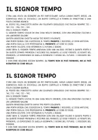 anteprima - Schede informative - IL SIGNOR TEMPO (STORIA) - Pagina 1