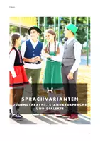 Vorschau - Stundenentwürfe - Materialpaket "Sprachvarianten - Dialekte & Jugendsprache mit Jugendwort 2025 " (2 Doppelstunden) - Seite 1