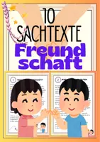 Vorschau - Text - 10 Sachtexte mit Fragen zu Freundschaft - Deckblatt