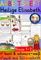 Vorschau - Arbeitsblätter - Heilige Elisabeth von Thüringen Klasse 1-2 SPARPAKET Religion - Seite 1