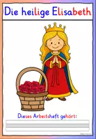 Vorschau - Arbeitsblätter - Heilige Elisabeth von Thüringen Klasse 1-2 ARBEITSHEFT - Seite 3