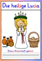 Vorschau - Arbeitsblätter - Heilige Lucia Klasse 1 und 2 ARBEITSHEFT Religion - Seite 3