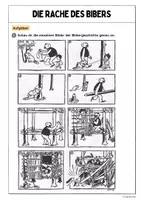 Vorschau - Arbeitsblätter - Die Rache des Bibers (Bildergeschichte) - Seite 1