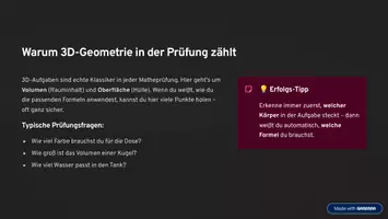 Vorschau - Merkblätter - ZP10 Mathe 2026 Geometrie Präsentation als Unterrichtshilfe - Seite 2