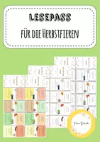 Vorschau - Arbeitsblätter - Lesepass Herbstferien - Deckblatt