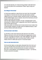 Vorschau - Arbeitsblätter - Den November entdecken – lesen, verstehen, staunen! - Seite 3