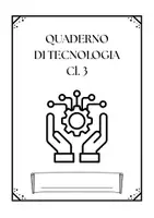 anteprima - Schede informative - QUADERNO DI TECNOLOGIA Cl - Pagina di copertina