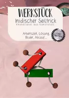 Vorschau - Unterrichtsreihen - Werkstück "Indischer Seiltrick" - Deckblatt