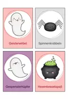 Vorschau - Aufgabenkarten - Bewegungskarten: Happy Halloween - Seite 1