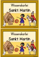 Vorschau - Stationenlernen - Wissenskartei: Sankt Martin - Seite 3