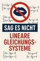 Vorschau - Spiele - Sag es nicht - lineare Gleichungen - Deckblatt