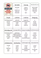 Vorschau - Spiele - Sag es nicht - lineare Gleichungen - Seite 1