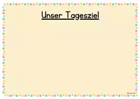 Vorschau - Poster - Motivationssystem: Tages-, Wochen-, Klassenziel - Seite 2