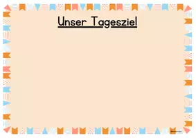 Vorschau - Poster - Motivationssystem: Tages-, Wochen-, Klassenziel - Seite 3