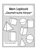 Vorschau - Anderer Materialtyp - Geometrische Körper Lapbook - Seite 1