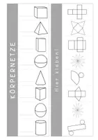 Vorschau - Anderer Materialtyp - Geometrische Körper Lapbook - Seite 2