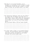 Vorschau - Arbeitsblätter - Textaufgaben Division mit Rest (Klasse 2 /3) - Seite 1