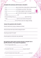 Vorschau - Arbeitsblätter - Revision - Halloween & Should/Shouldn't (passend zu MORE! 2 Unit 3) - Seite 2