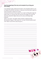 Vorschau - Arbeitsblätter - Revision - Halloween & Should/Shouldn't (passend zu MORE! 2 Unit 3) - Seite 3