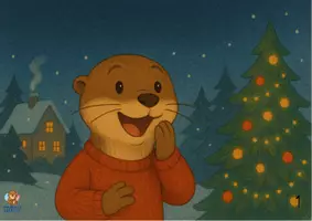 Aperçu - Affichage - Otto fête la Saint Nicolas (Kamishibai à imprimer en PDF). - Page 1