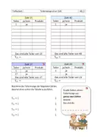 Vorschau - Arbeitsblätter - Teilermenge bestimmen_Übungen_AB1_AB2_Infoblatt - Deckblatt