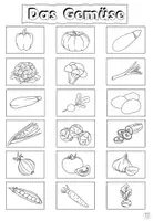 Vorschau - selbst erstellte Cliparts/Grafiken - Symbole fürs Vokabelheft "Das Gemüse" DaZ / DaF / Deutsch - Seite 2