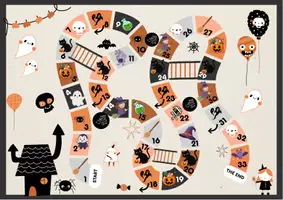 anteprima - Materiale interattivo - SPOOKY GAME BOARD - Pagina di copertina