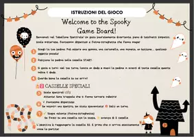 anteprima - Materiale interattivo - SPOOKY GAME BOARD - Pagina 1