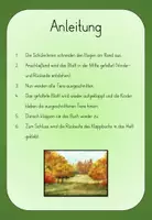 Vorschau - Arbeitsblätter - Waldtiere entdecken – Klappbuch zum Ausschneiden und Einkleben - Seite 1