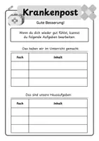 Vorschau - Aufgabenkarten - Krankenpost Waschbärklasse - Seite 3