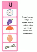 anteprima - Esercizi - Competenze Metafonologiche - Inizia con ... (vocale) - Pagina 3