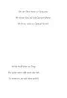 Vorschau - Arbeitsblätter - Unsere Sinne - Visualisierung, Wortkarten & Leporello - Seite 3