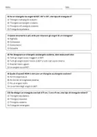 anteprima - Quiz - Quiz: Riconoscere e disegnare un triangolo acutangolo scaleno, descrivendone angoli, lati e proprietà geometriche - Pagina 2